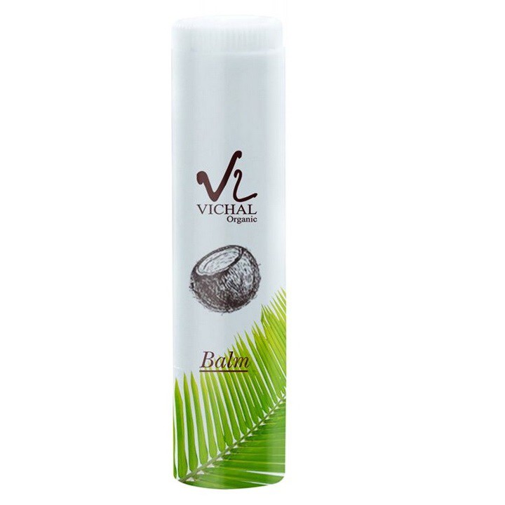 Organic Virgin Coconut Oil Lip Balm - Vichal Organic 4g
